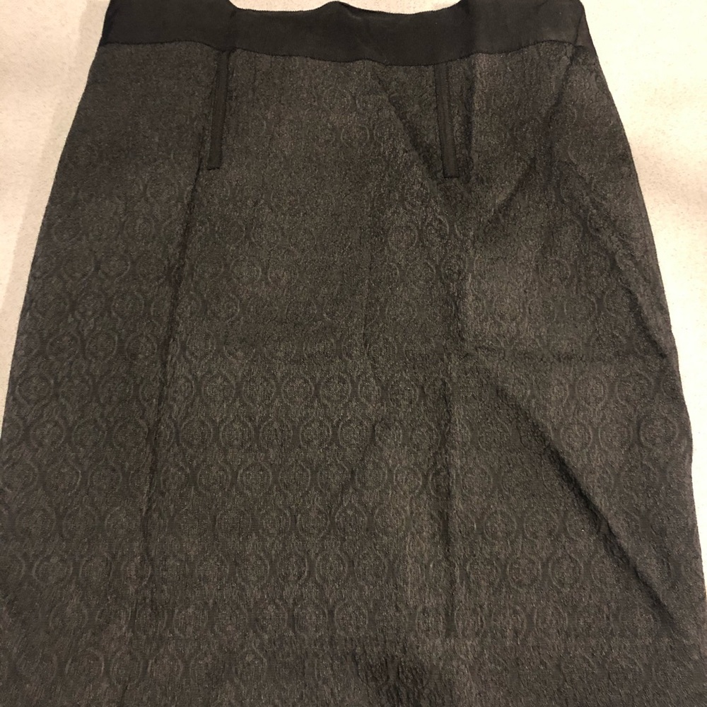 Black dress pencil skirt